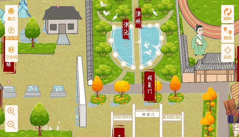 和平手绘地图景区语音讲解导览系统：智慧景区建设的基石